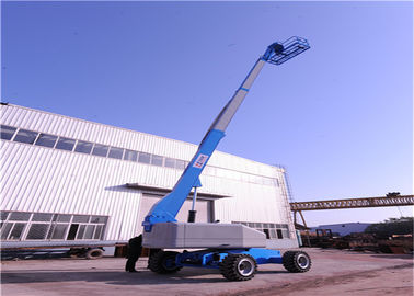 12 Meter Self Propelled Boom Lift, Desain Sempit, Kemampuan Manuver yang Fleksibel