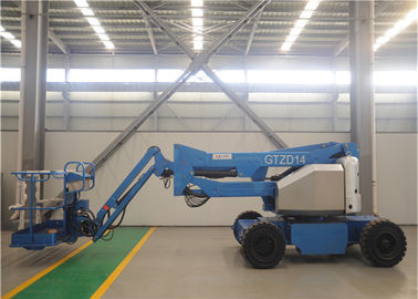 Automatization Electric Articulating Boom Lift 14M High Pressure Double Crank